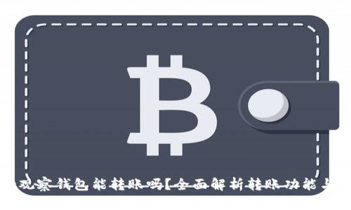 tpWallet观察钱包能转账吗？全面解析转账功能与使用技巧